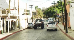 This BC truck seems out of place in Cabo San Lucas!