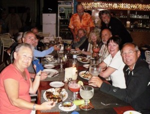 Everyone enjoyed celebrating Colleen's Birthday Dinner at Vagabundos