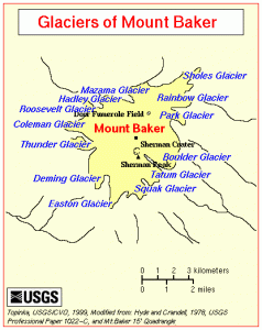 Mt Baker Glaiciers