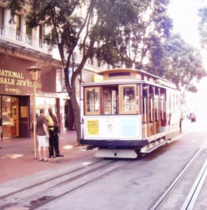 Our Cable Car awaits us!