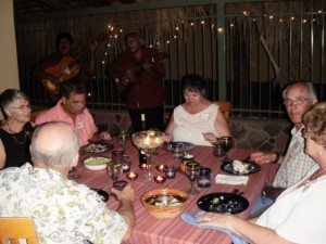 Great Food, Great Music, Great Group, what could be better?