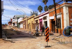 Lots of street construction