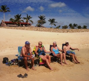 Just another day at the beach eh?