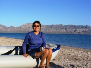 Diane on Bahia Concepcion