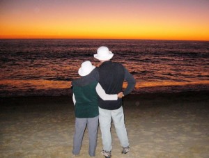 Everyone a great sunset on Baja