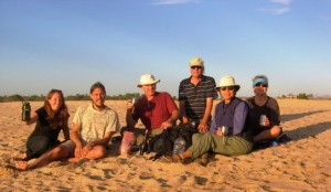 On the Baja Beach with friends is always fun!