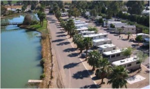 Rio Bend RV Golf Resort is popular with Snowbirds