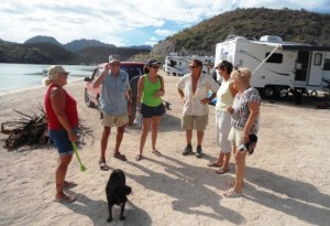 Always good to catch up with old Baja friends