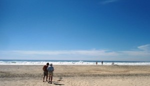 The surf was up!