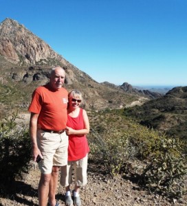 Jon & Carol have quite a view from here