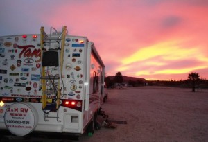 Sunrise at Catavina
