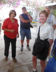 Everyone enjoyed meeting Vicky