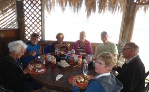 Mike & Kelly joined us for breakfast