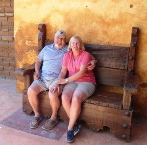Frank & Michelle really liked the El Triunfo cafe