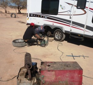 The weld job got us to Vicente Guerrero, thanks guys!