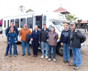 The gang is eager to see the whales