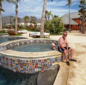 The Hot Tub was Hot!