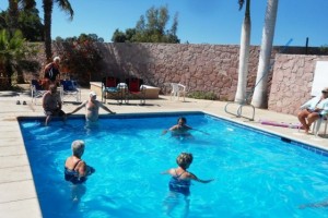 We really needed to cool off in La Paz