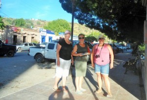 Gals having a look around San Ignacio