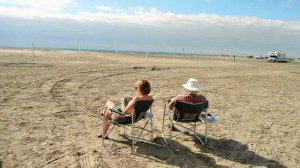 Enjoying the beach