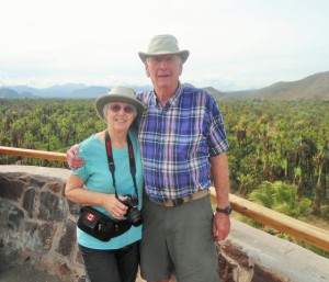 Meryln & Murray at the Mulege Overlook