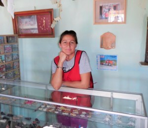 Lisa at the Onyx Cafe