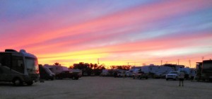 Sunset at Villa Serena