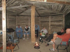 Daggets. A great place for the mini firepit to come out.