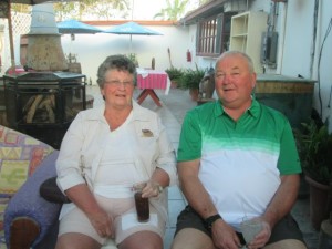 George & Gail. Still smiling!