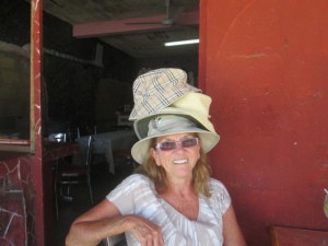Carol: Hat check anyone?