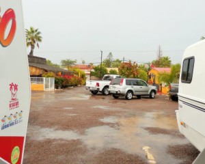 Rain in Loreto