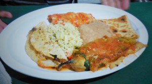 Rice & Beans Mexican Plate