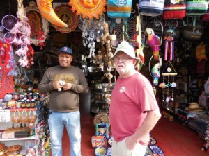 Always something to buy at La Bufadora