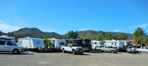 RV Parking at Hotel Serenidad