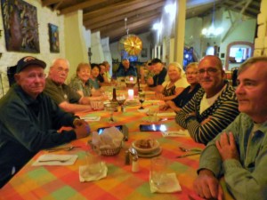 Dinner at the Hotel Serenidad