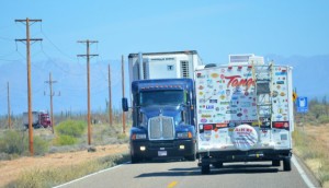 Who said the roads were narrow?