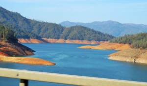 Wow, not much water left