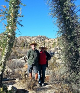 Ken & Kathi walked from Santa Ines into Catavina