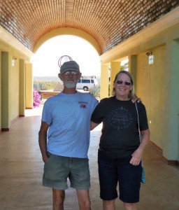 We are standing on the Tropic of Cancer