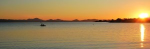 Kayaking at sunrise on Requeson is the best