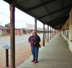 Lisa in Tombstone, AZ