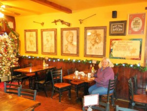 Food and service were great in Tombstone