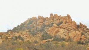 Our drive included some Catavina like scenery