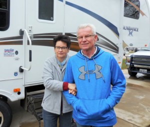 We met our friends Fred & Rita in San Marcos, Tx