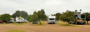 Some of the RVs in our group