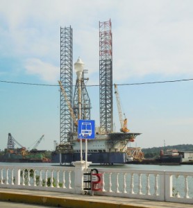 Oil Rig in Tampico