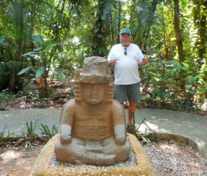 This Olmec statute represented the political guy
