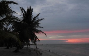 It is pretty with warm tropical winds