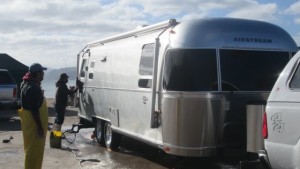 The great Santispac rig wash extravaganza.