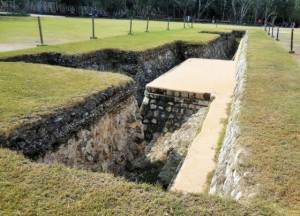 Platform at Chichen Itza